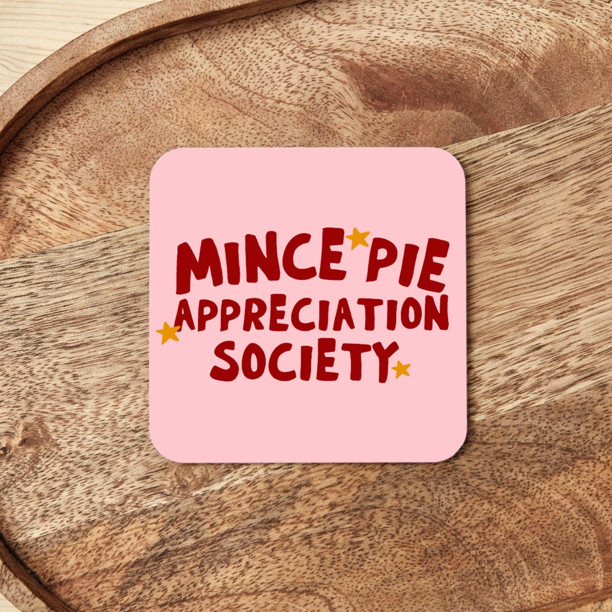 Christmas Coaster | Mince Pie Appreciation Society