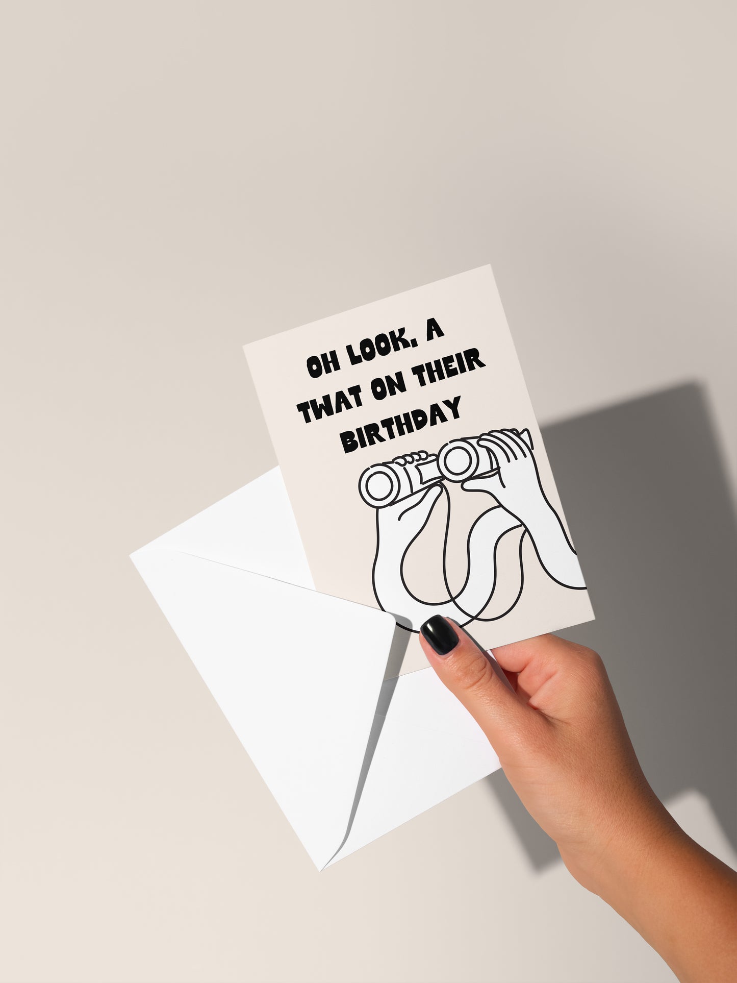 Oh Look, A Twat On Their Birthday | Greeting Card