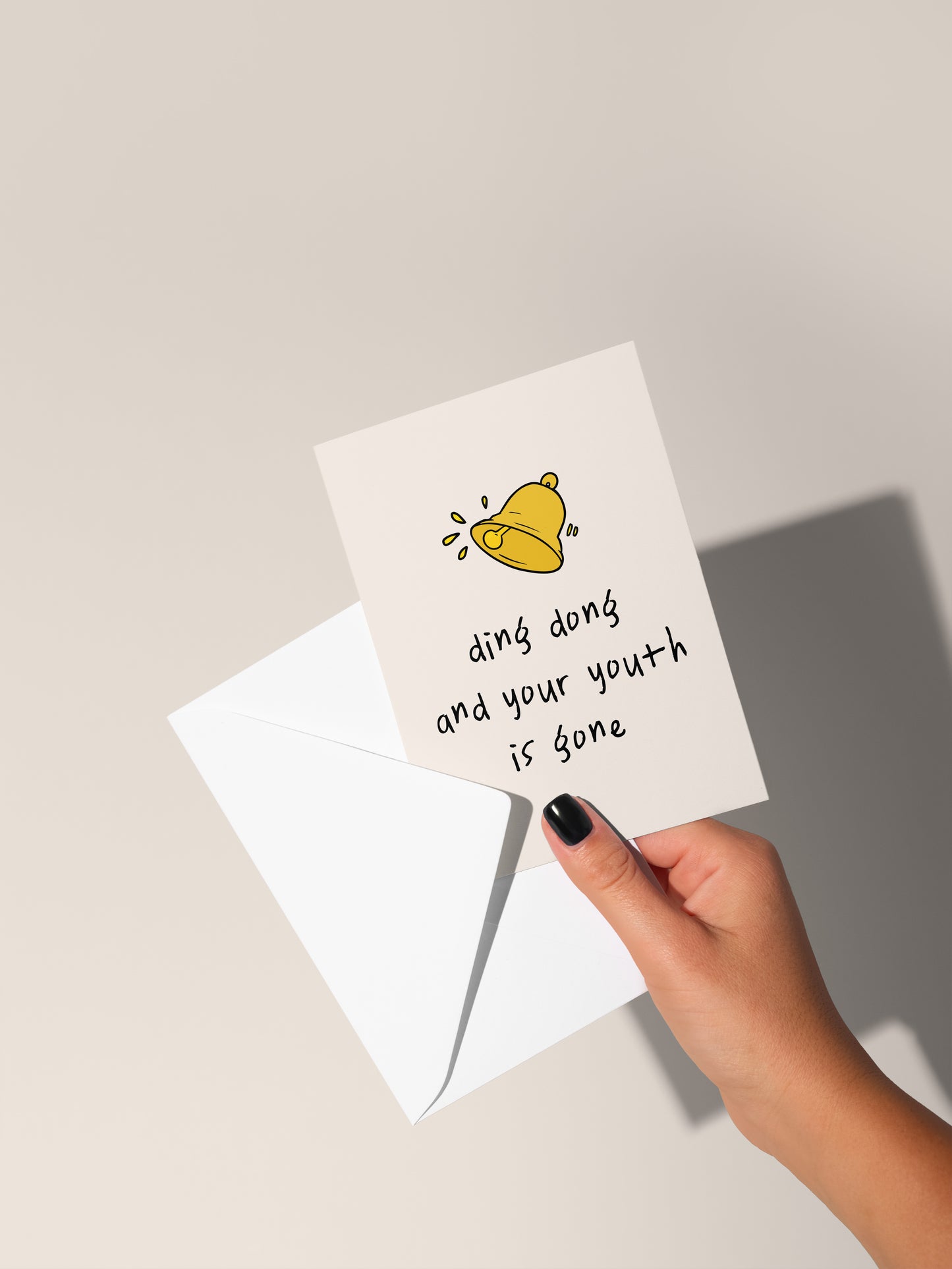 Ding Dong and Your Youth Is Gone | Greeting Card