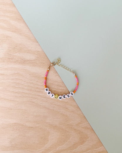 Hot Mess | Sunset Burst | Gold | 'Not So' Friendship Bracelet