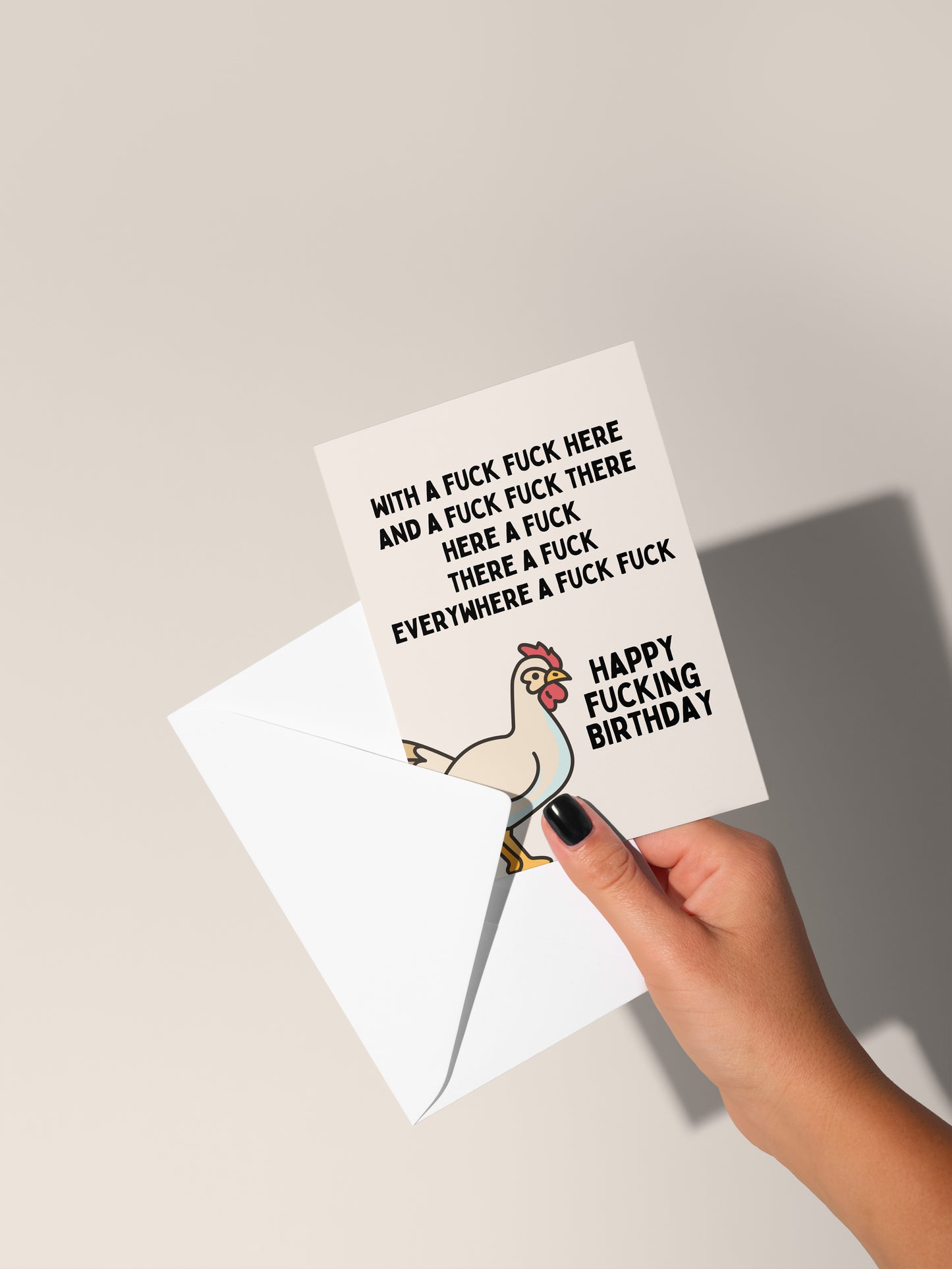 Happy Fucking Birthday | Greeting Card