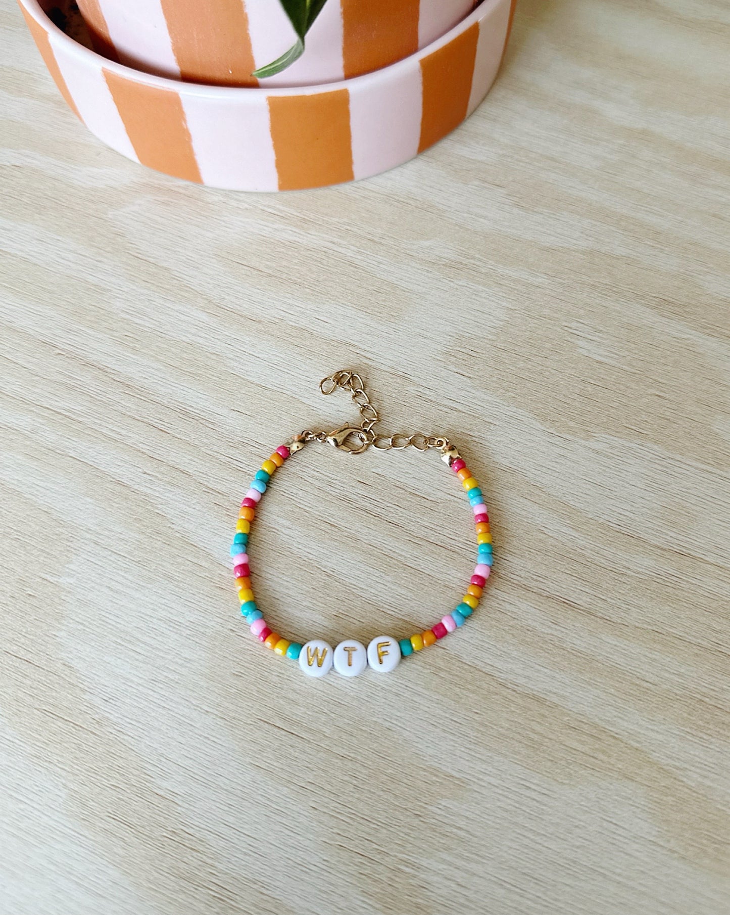 WTF | Tutti Frutti | Gold | 'Not So' Friendship Bracelet