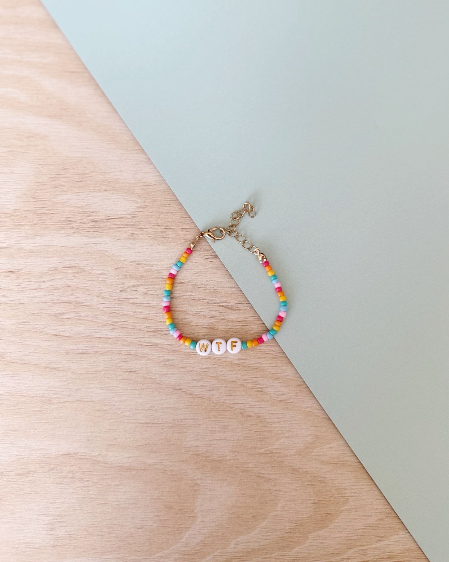 WTF | Tutti Frutti | Gold | 'Not So' Friendship Bracelet