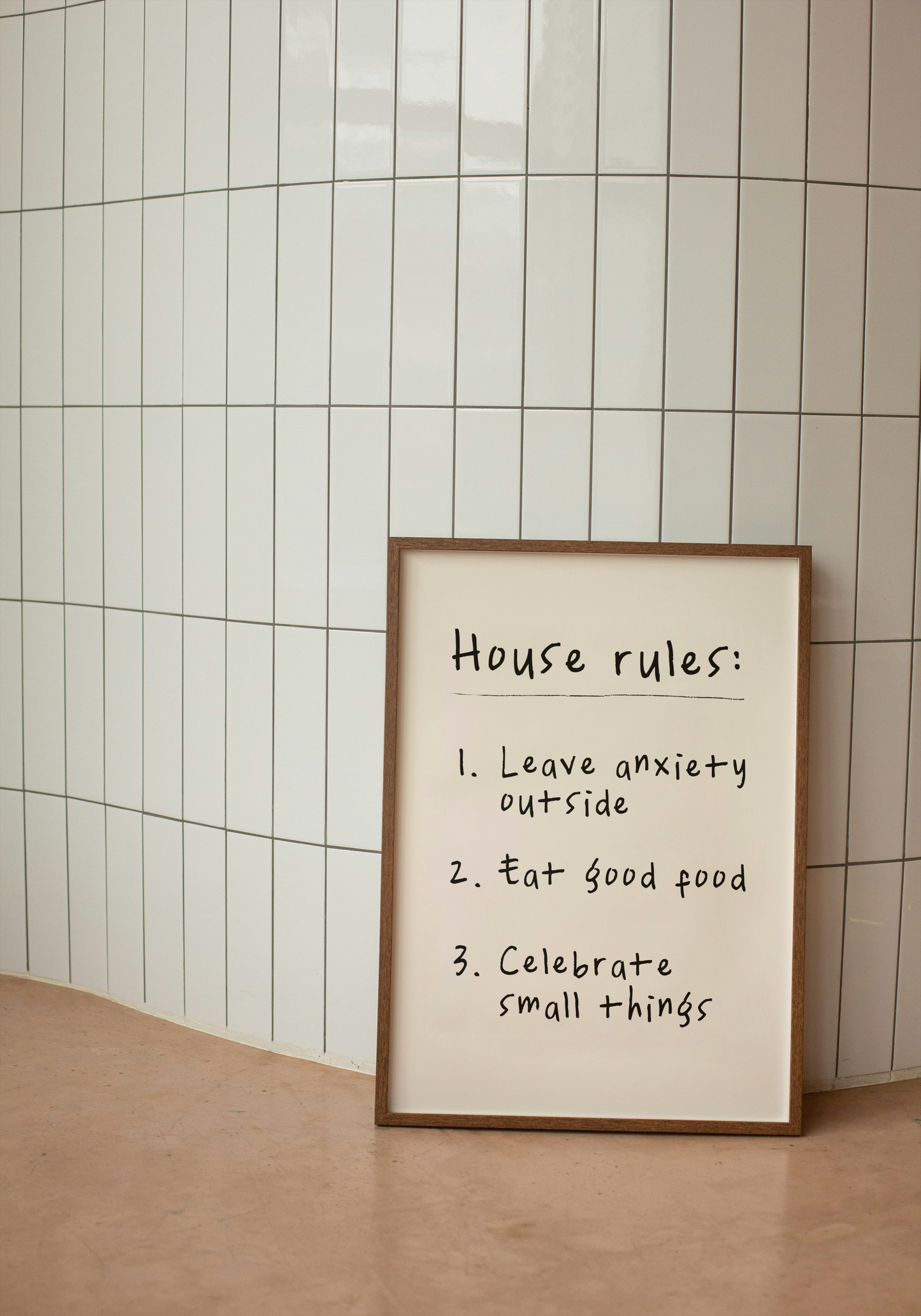 Digital Download |  House Rules | Black and Cream