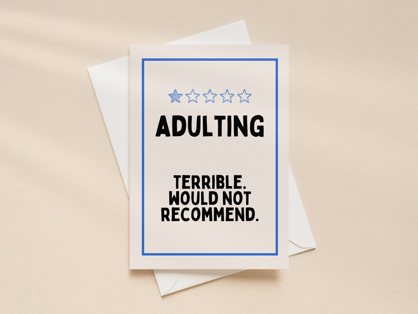 Adulting | Greeting Card