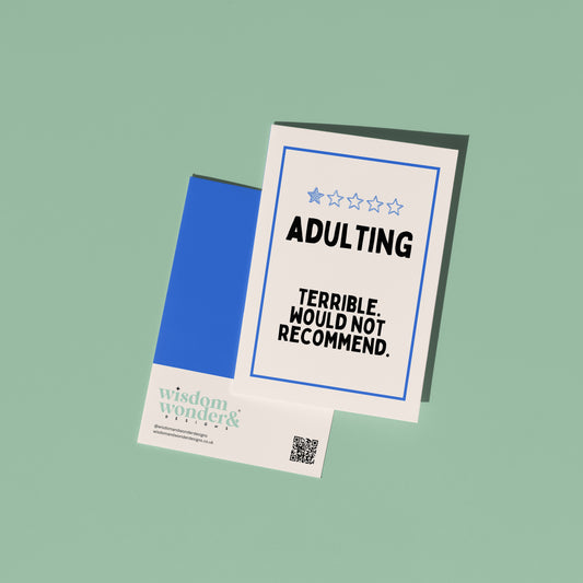 Adulting | Greeting Card