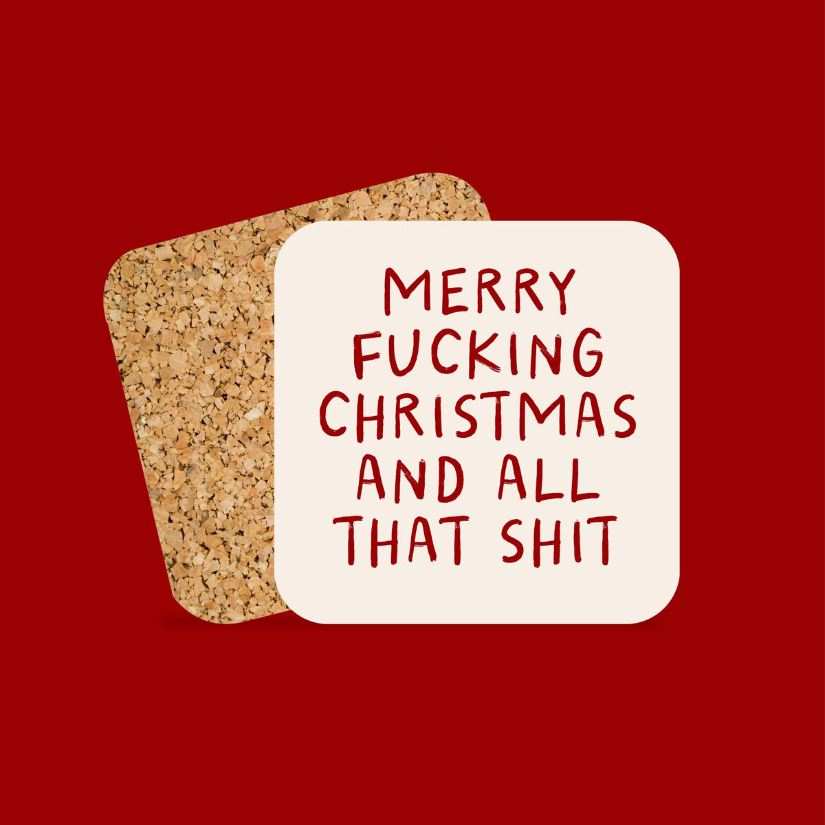 Christmas Coaster | Merry Fucking Christmas
