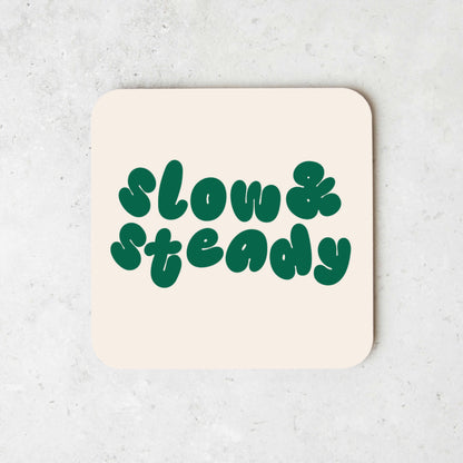 WISDOM & WONDER DESIGNS X MIND | Slow & Steady | Coaster