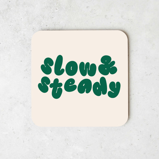 WISDOM & WONDER DESIGNS X MIND | Slow & Steady | Coaster