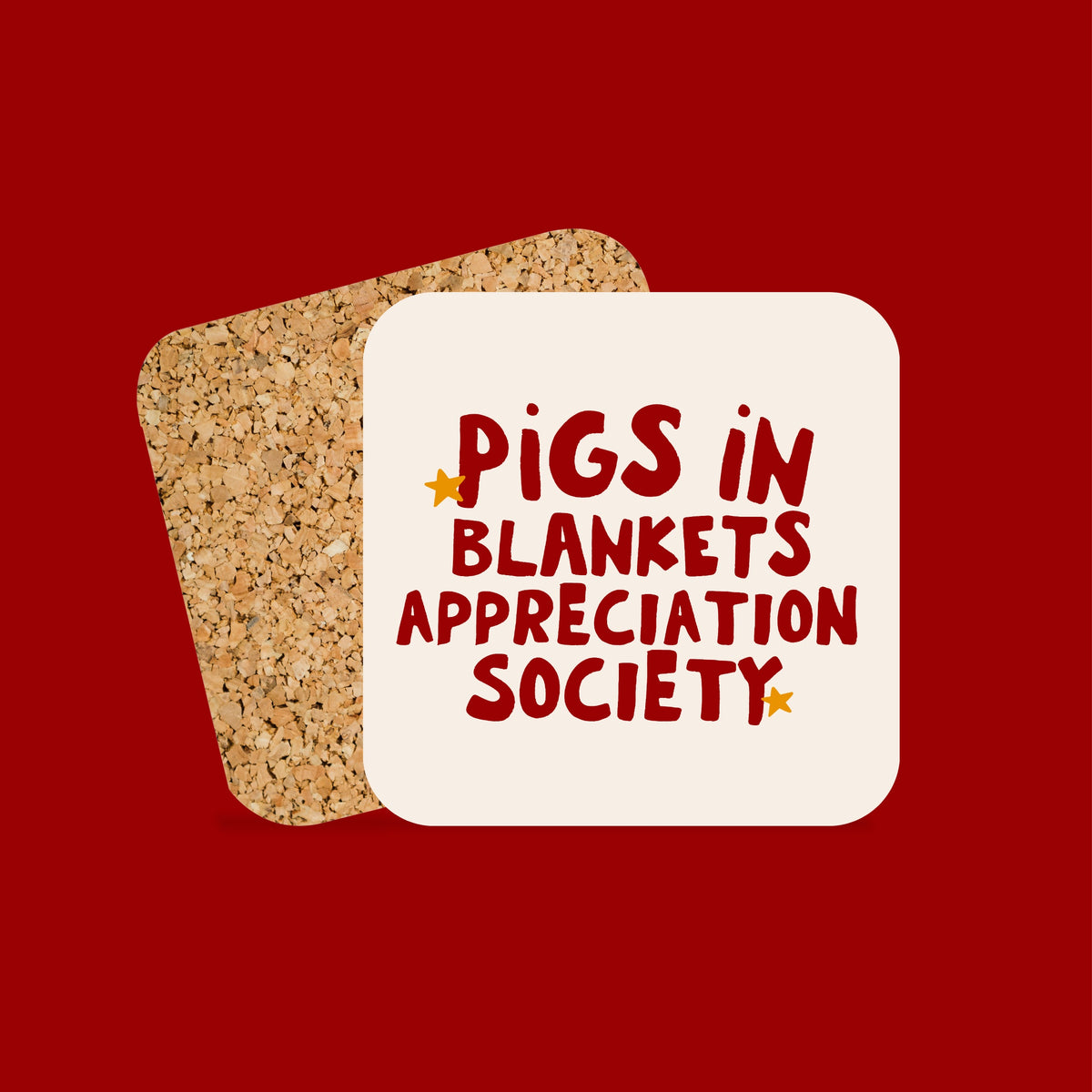 Christmas Coaster | Pigs In Blankets Appreciation Society