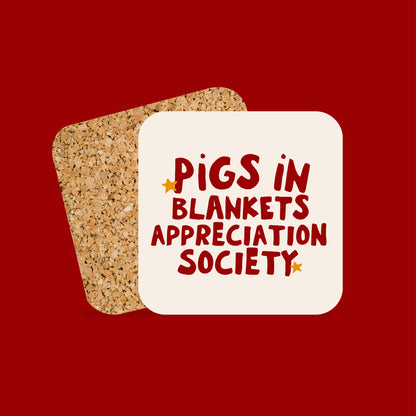 Christmas Coaster | Pigs In Blankets Appreciation Society