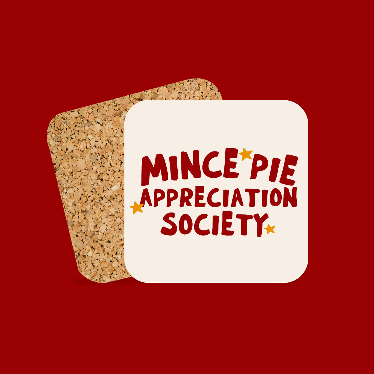 Christmas Coaster | Mince Pie Appreciation Society