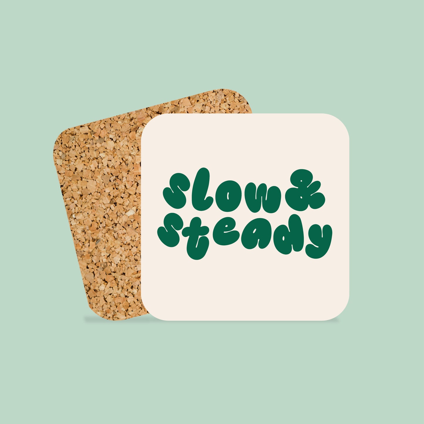 WISDOM & WONDER DESIGNS X MIND | Slow & Steady | Coaster