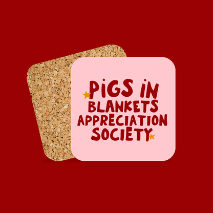 Christmas Coaster | Pigs In Blankets Appreciation Society