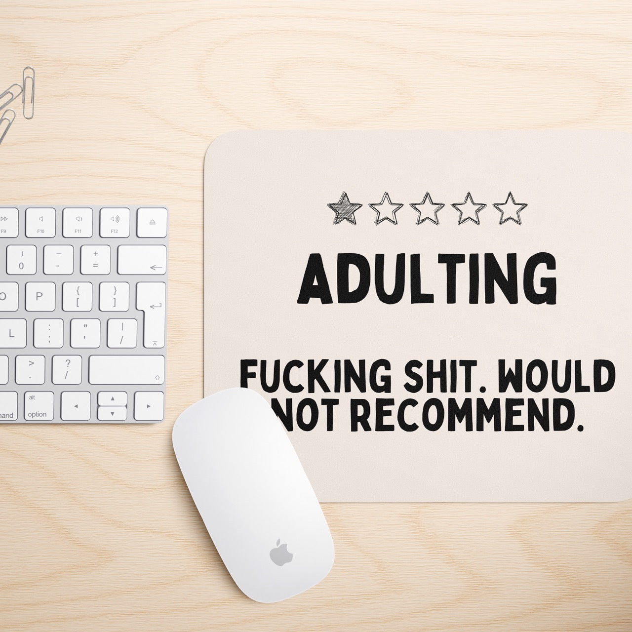 Adulting | Mouse Mat