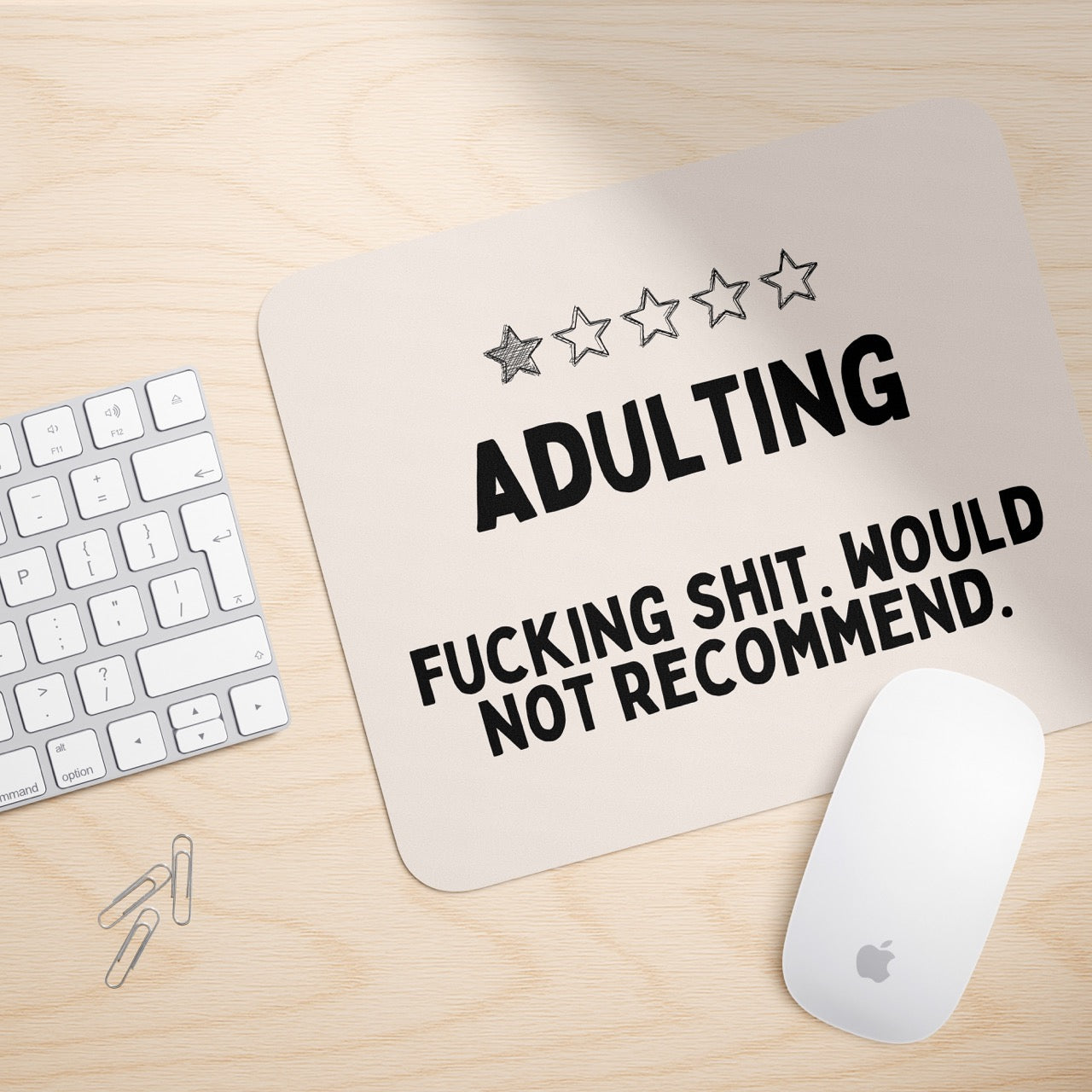 Adulting | Mouse Mat