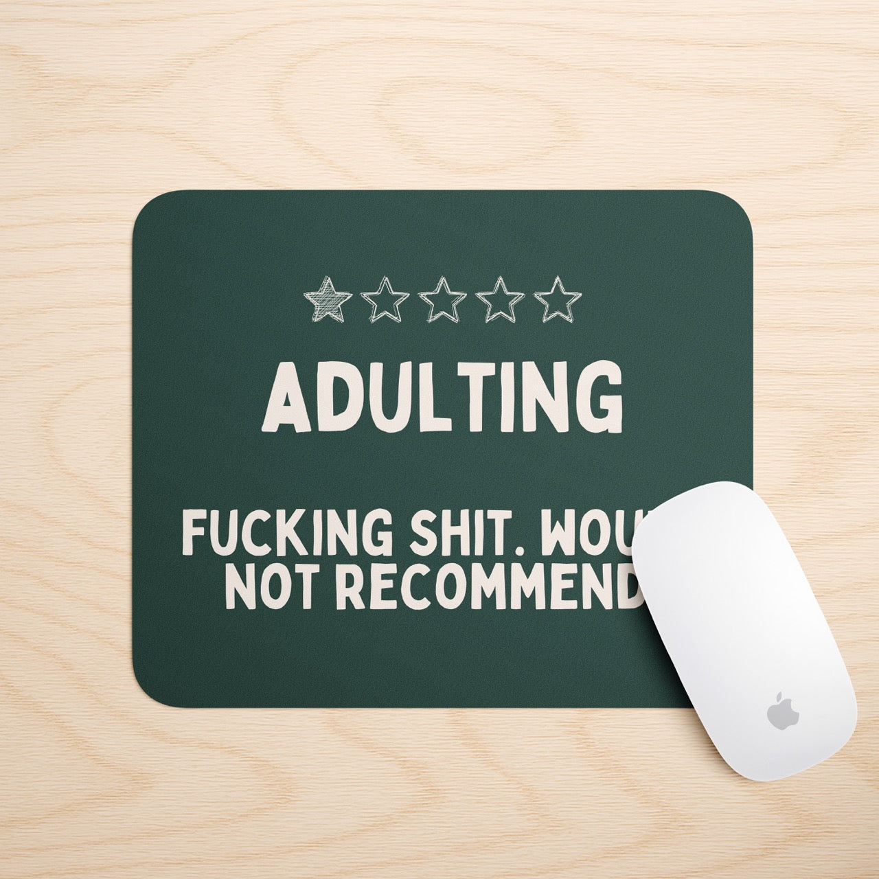 Adulting | Mouse Mat