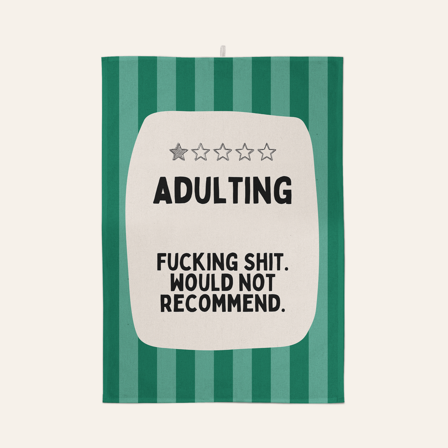 Adulting | Tea Towel