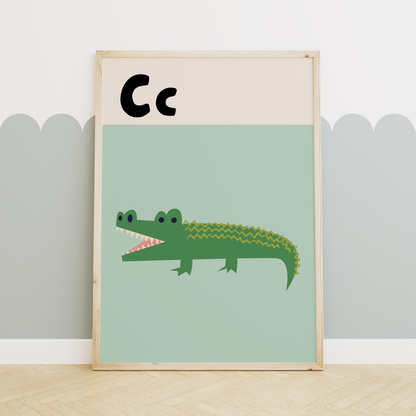 Alphabet C | Art Print