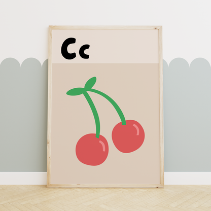 Alphabet C | Art Print