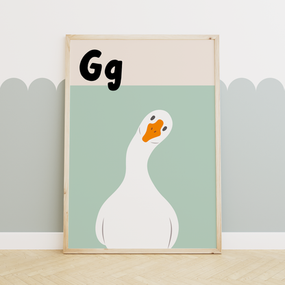 Alphabet G | Art Print