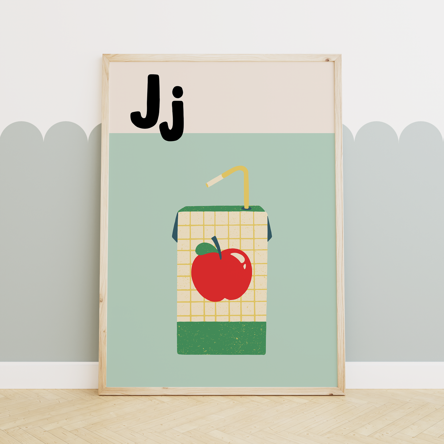 Alphabet J | Art Print