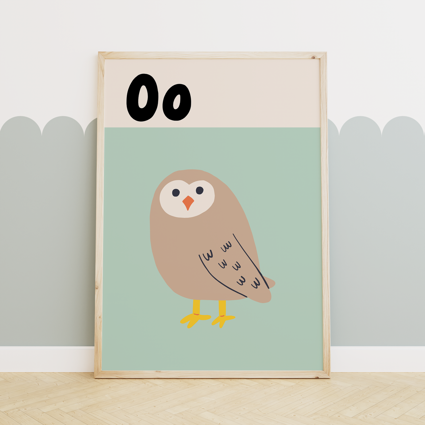 Alphabet O | Art Print