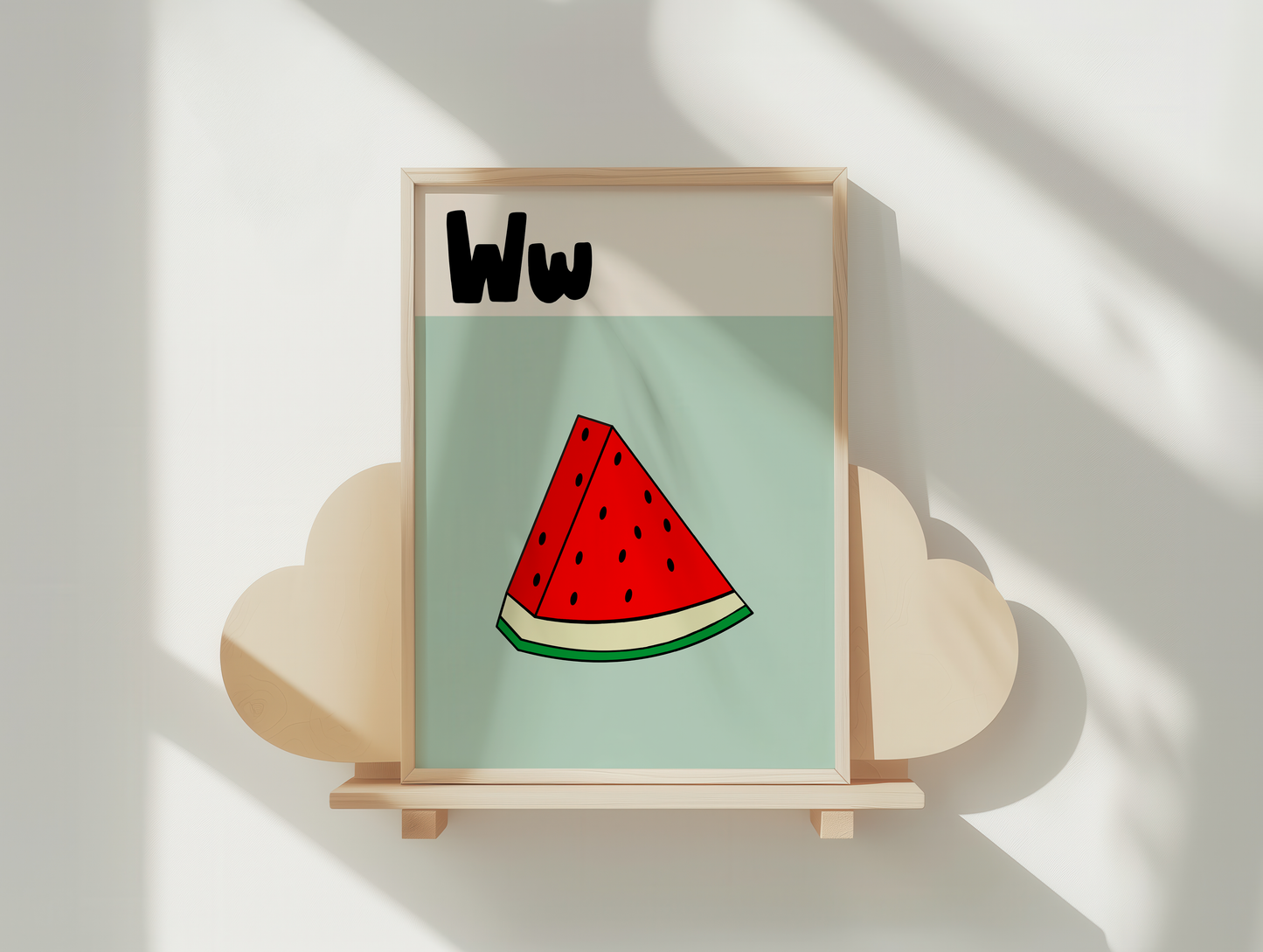 Alphabet W | Art Print