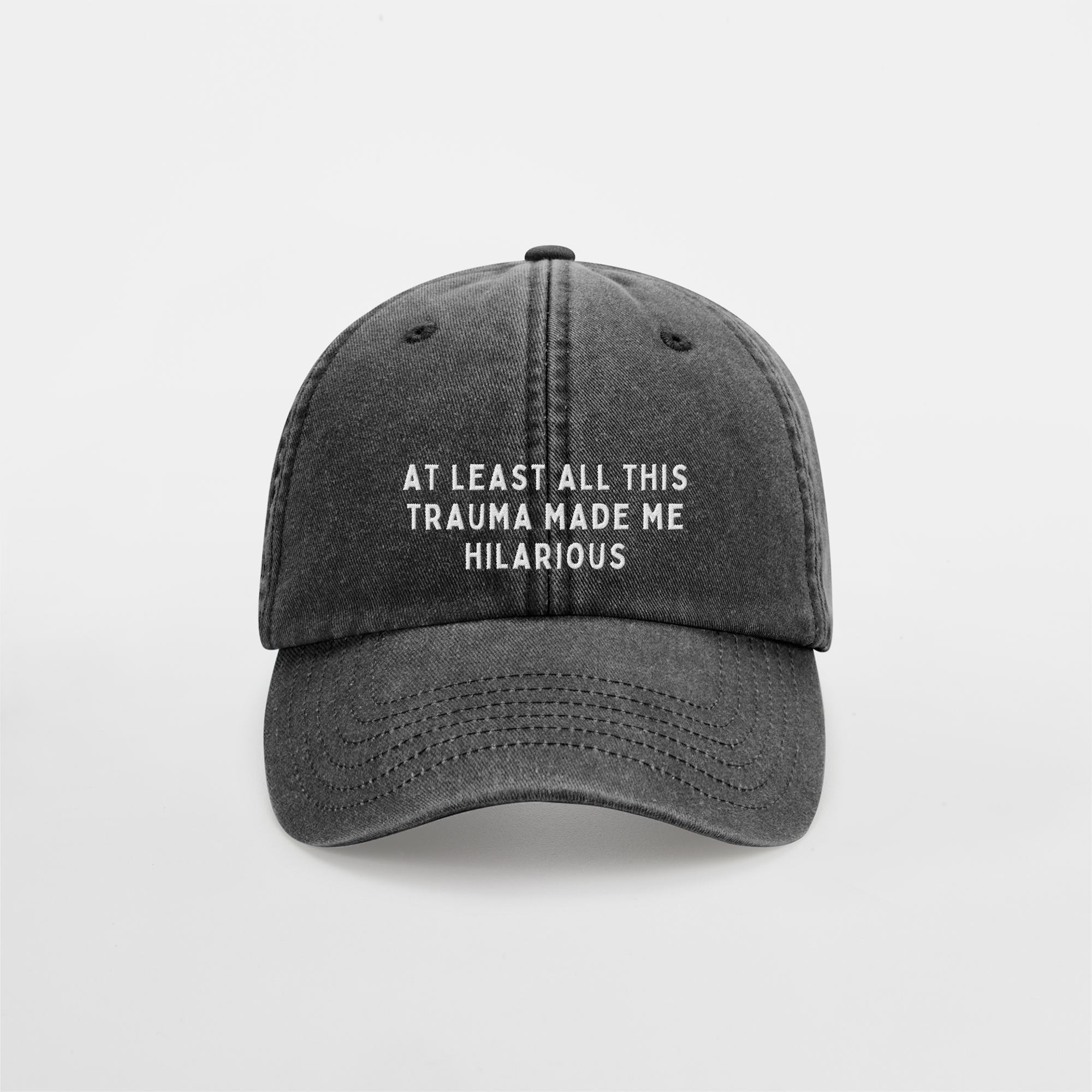 At Least All This Trauma Made Me Hilarious  | Vintage Low Profile Cap