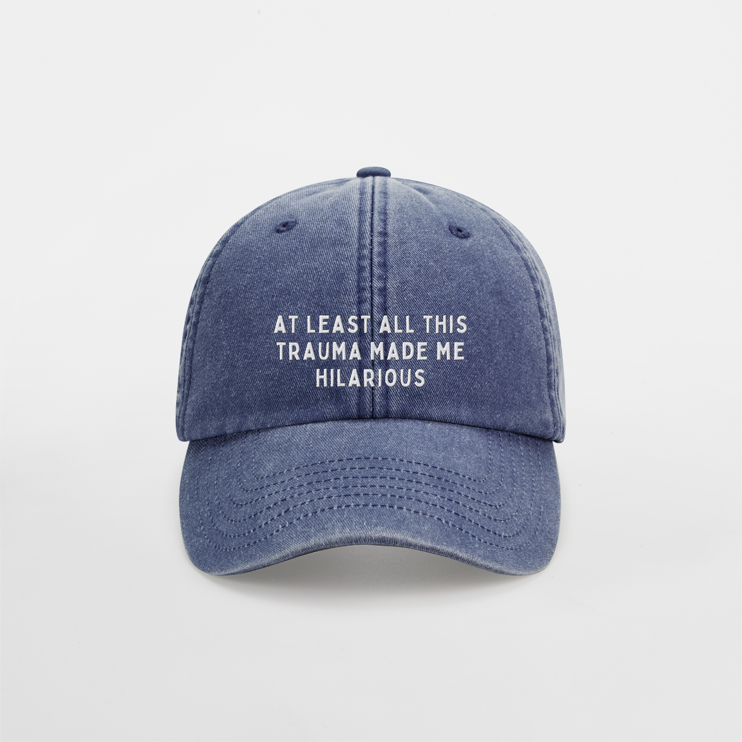 At Least All This Trauma Made Me Hilarious  | Vintage Low Profile Cap