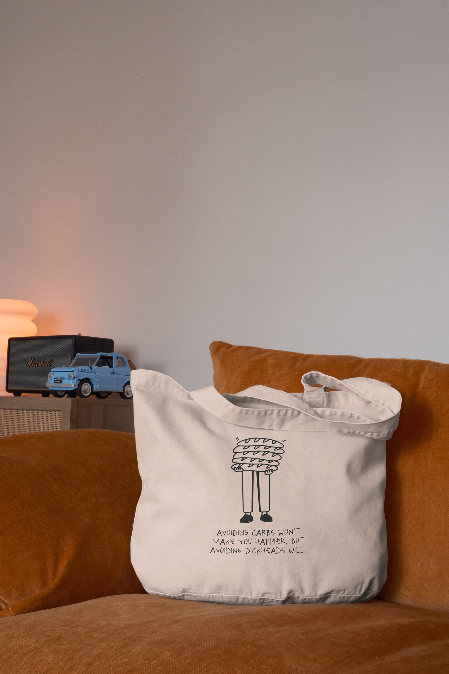 Avoiding Carbs Won't Make You Happier | Tote Bag