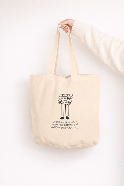 Avoiding Carbs Won't Make You Happier | Tote Bag