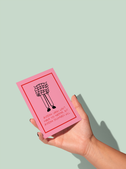 Avoiding Carbs | Greeting Card