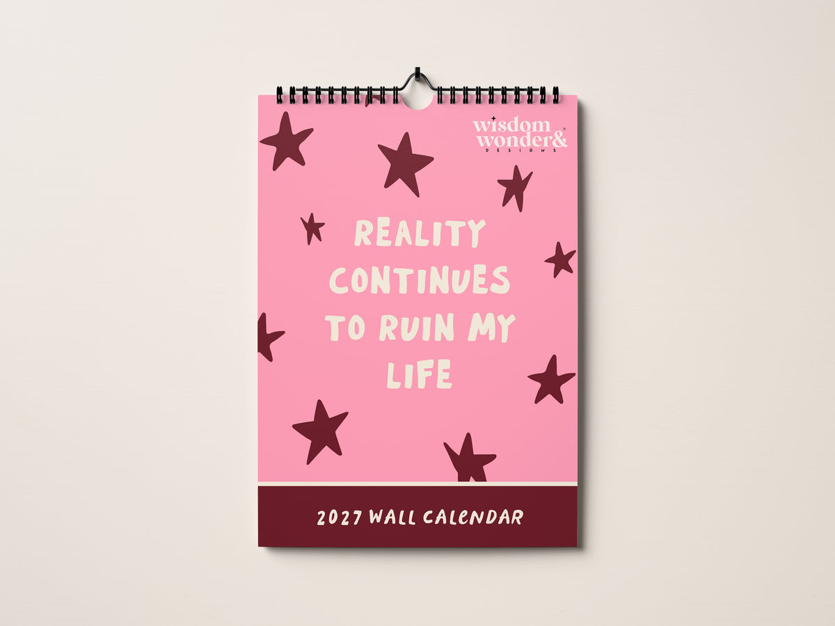 2027 Calendar | The Anxious Edition