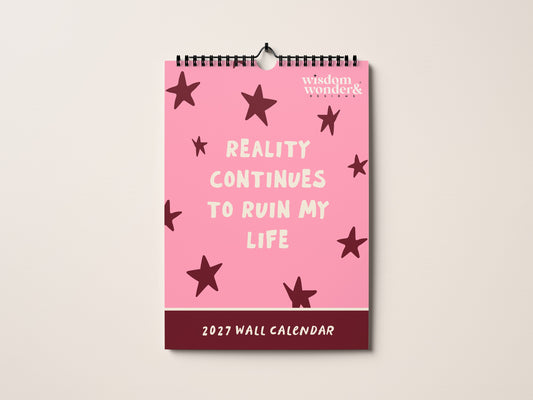 2027 Calendar | The Anxious Edition