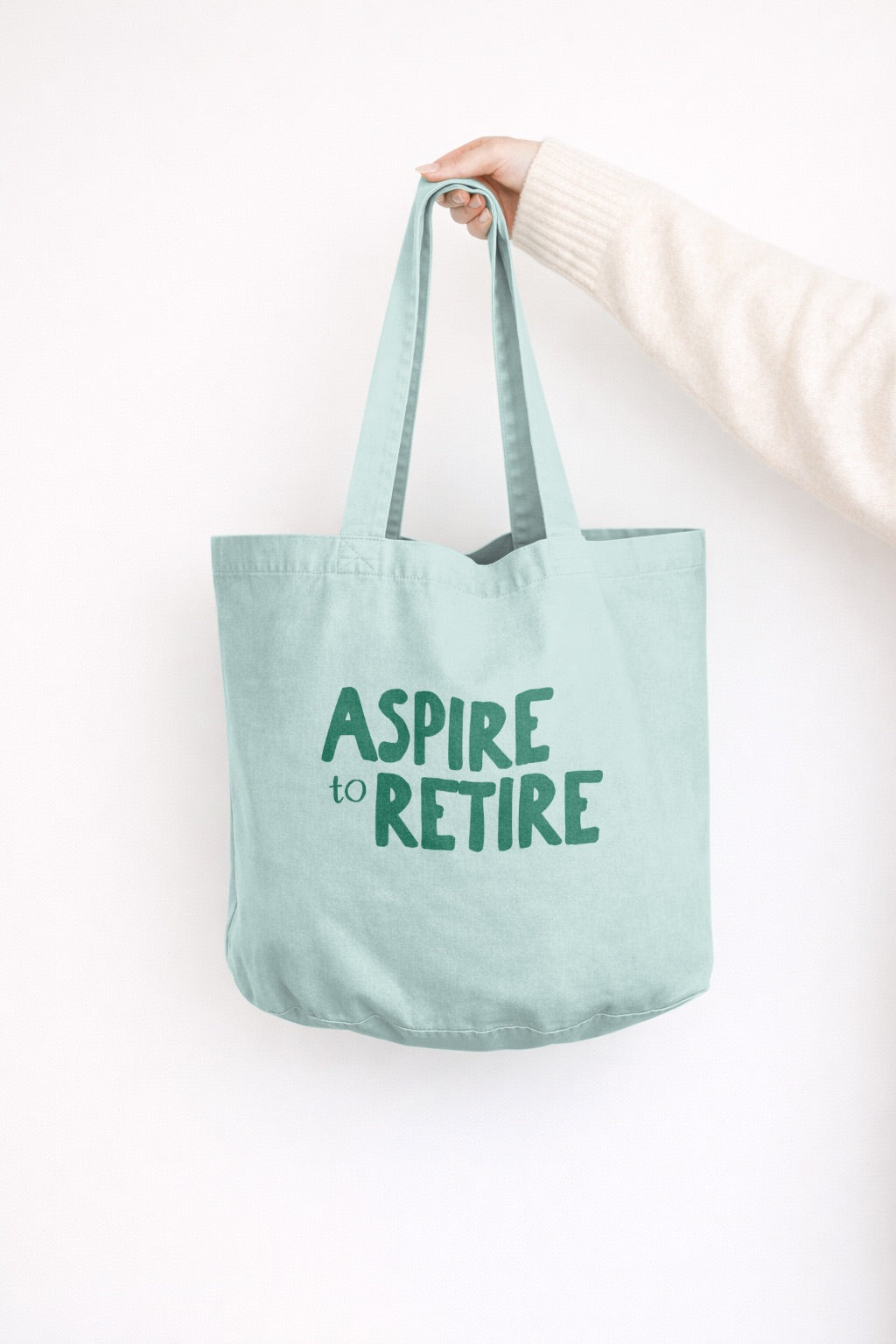 Aspire To Retire | Tote Bag