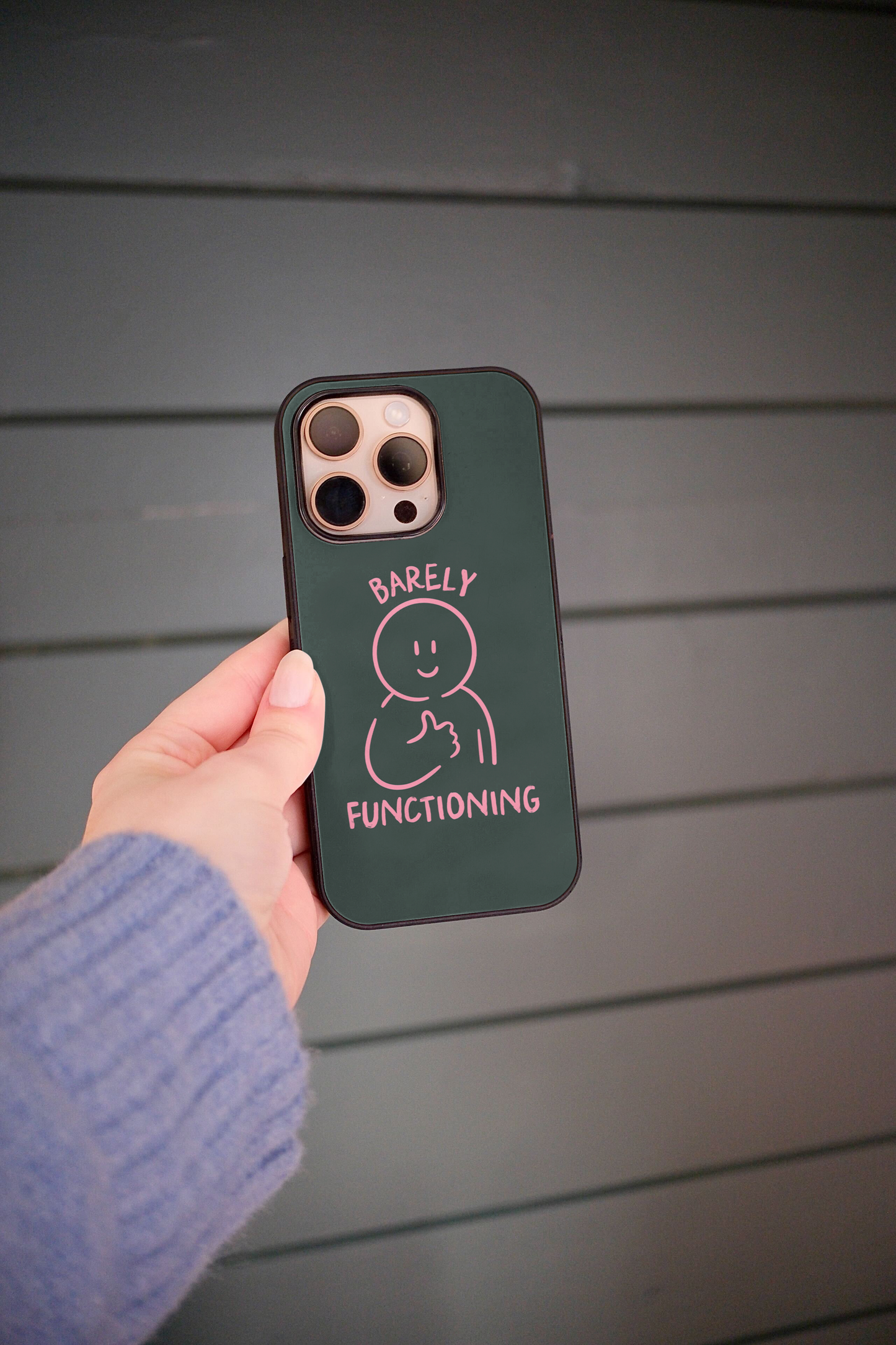 Barely Functioning | Phone Case