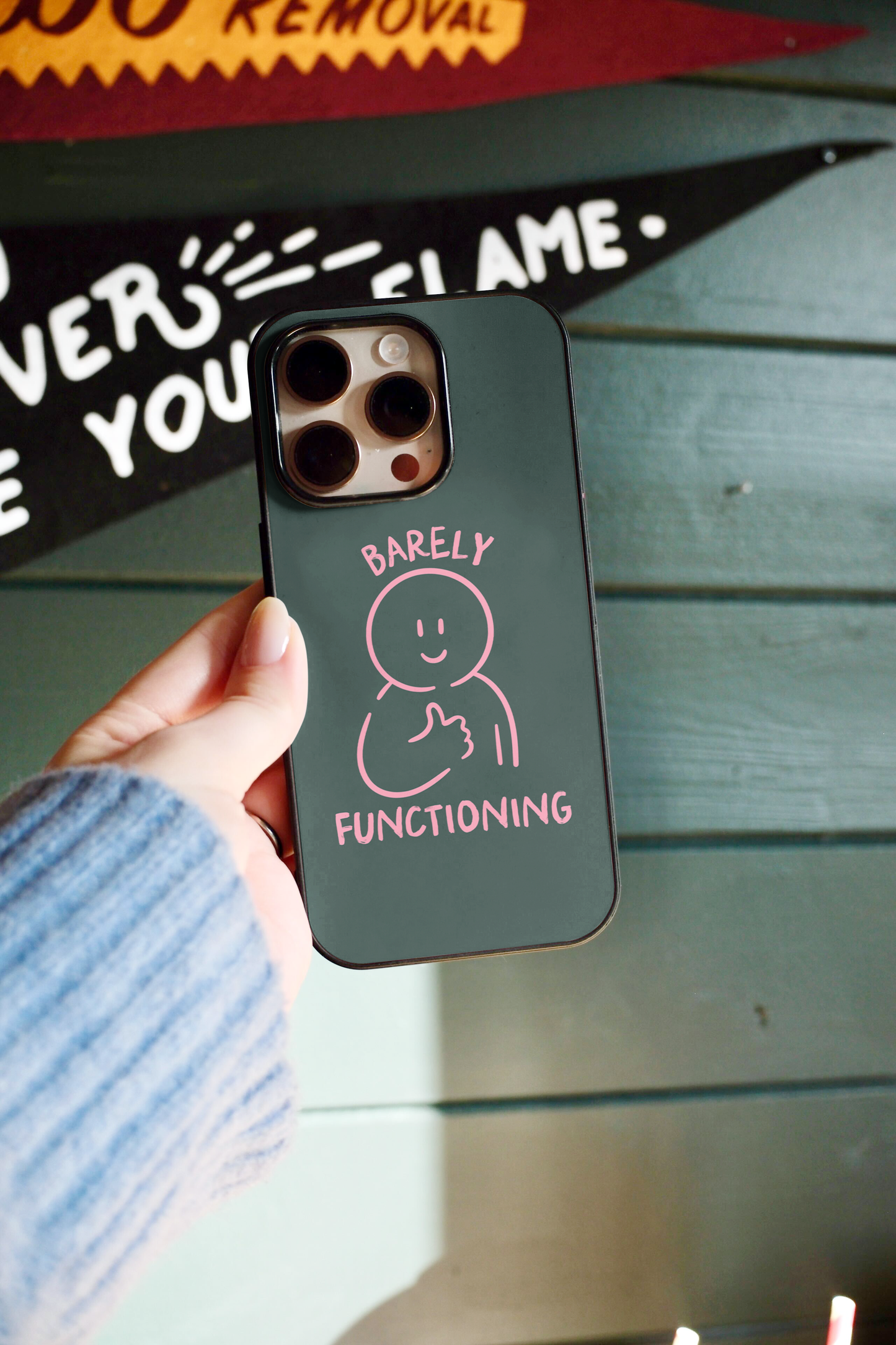Barely Functioning | Phone Case