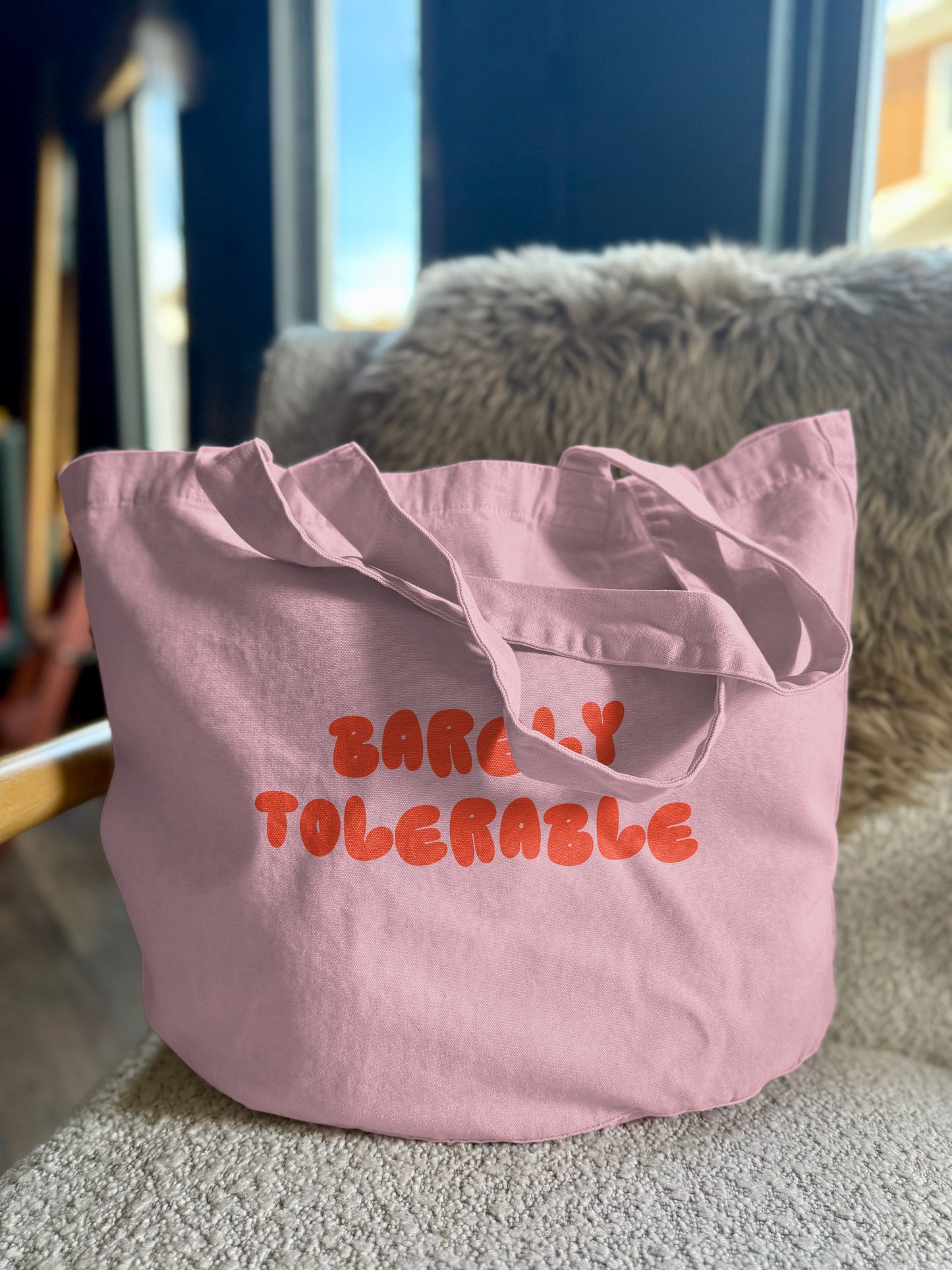 Barely Tolerable | Tote Bag