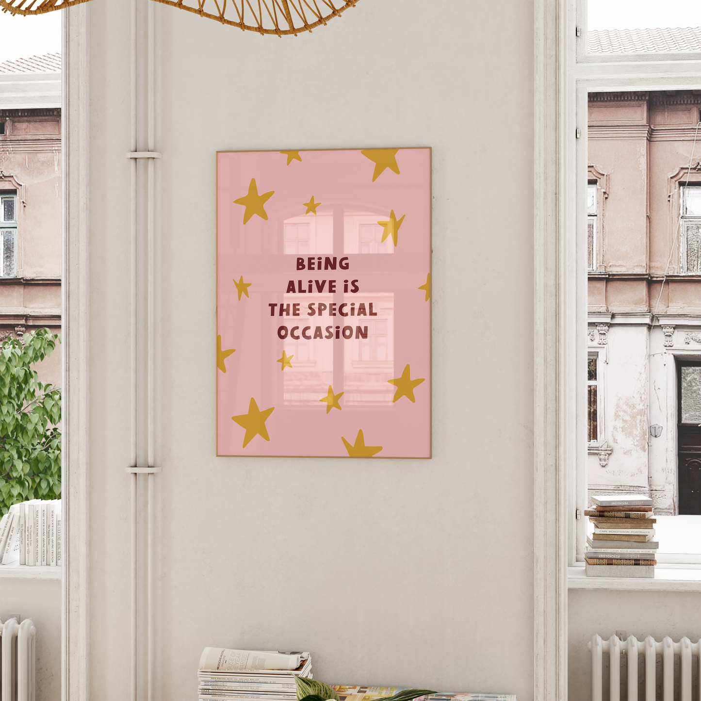 WISDOM & WONDER DESIGNS X MIND | Being Alive Is The Special Occasion | Art Print