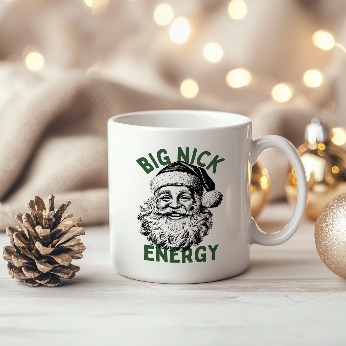 Big Nick Energy | Ceramic Christmas Mug