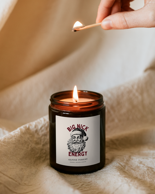 Big Nick Energy | Christmas Candle