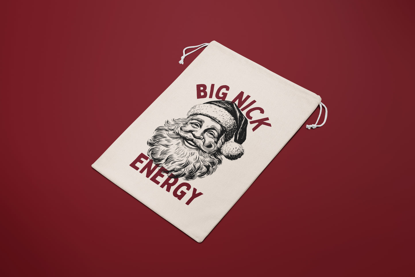 Big Nick Energy | Premium Cotton Christmas Sack