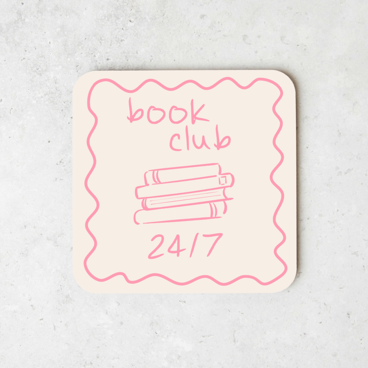 Book Club 24/7 | Coaster