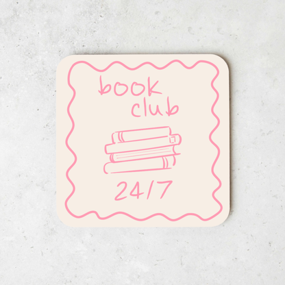 Book Club 24/7 | Coaster