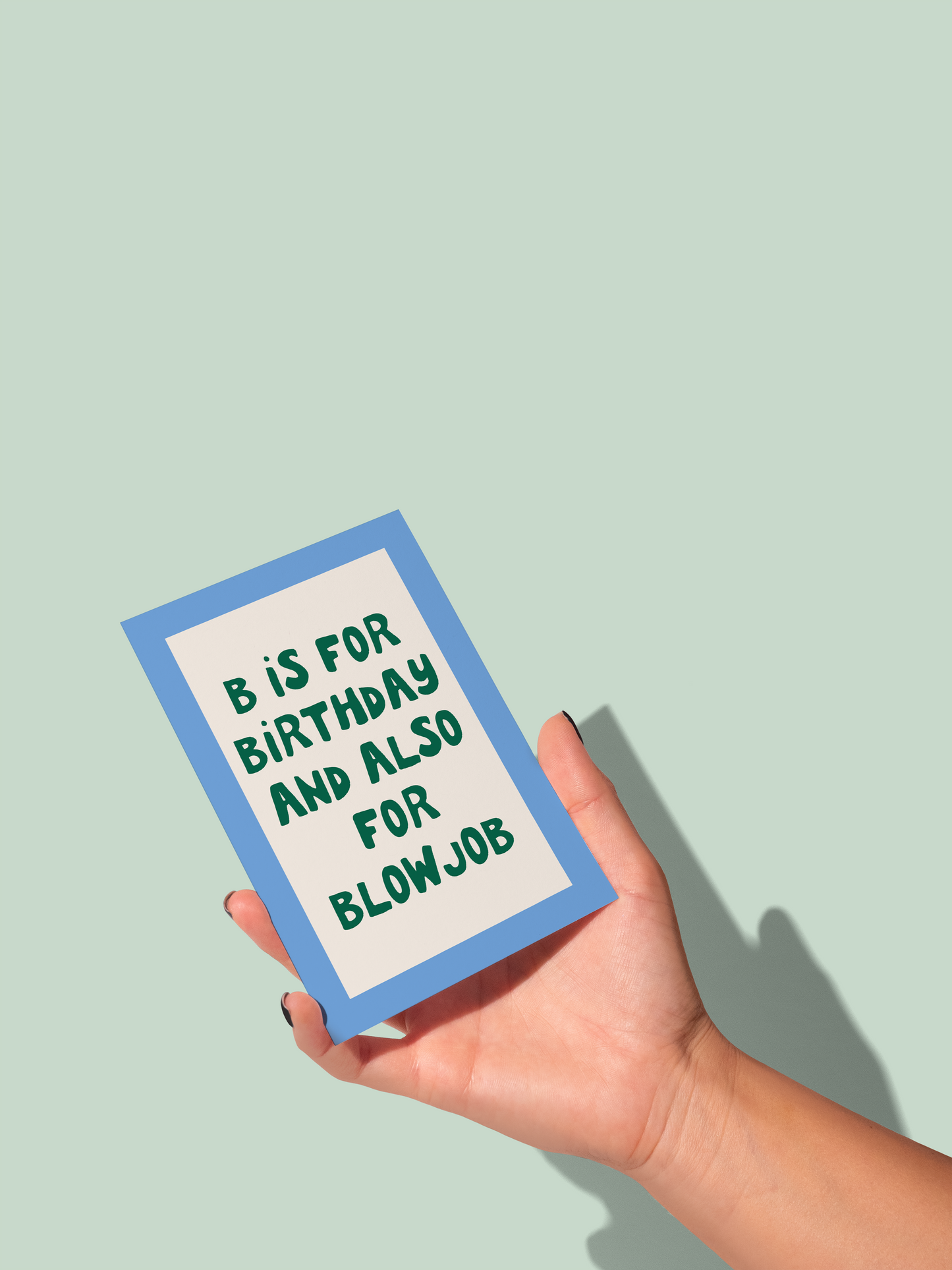 B Is For Birthday | Greeting Card