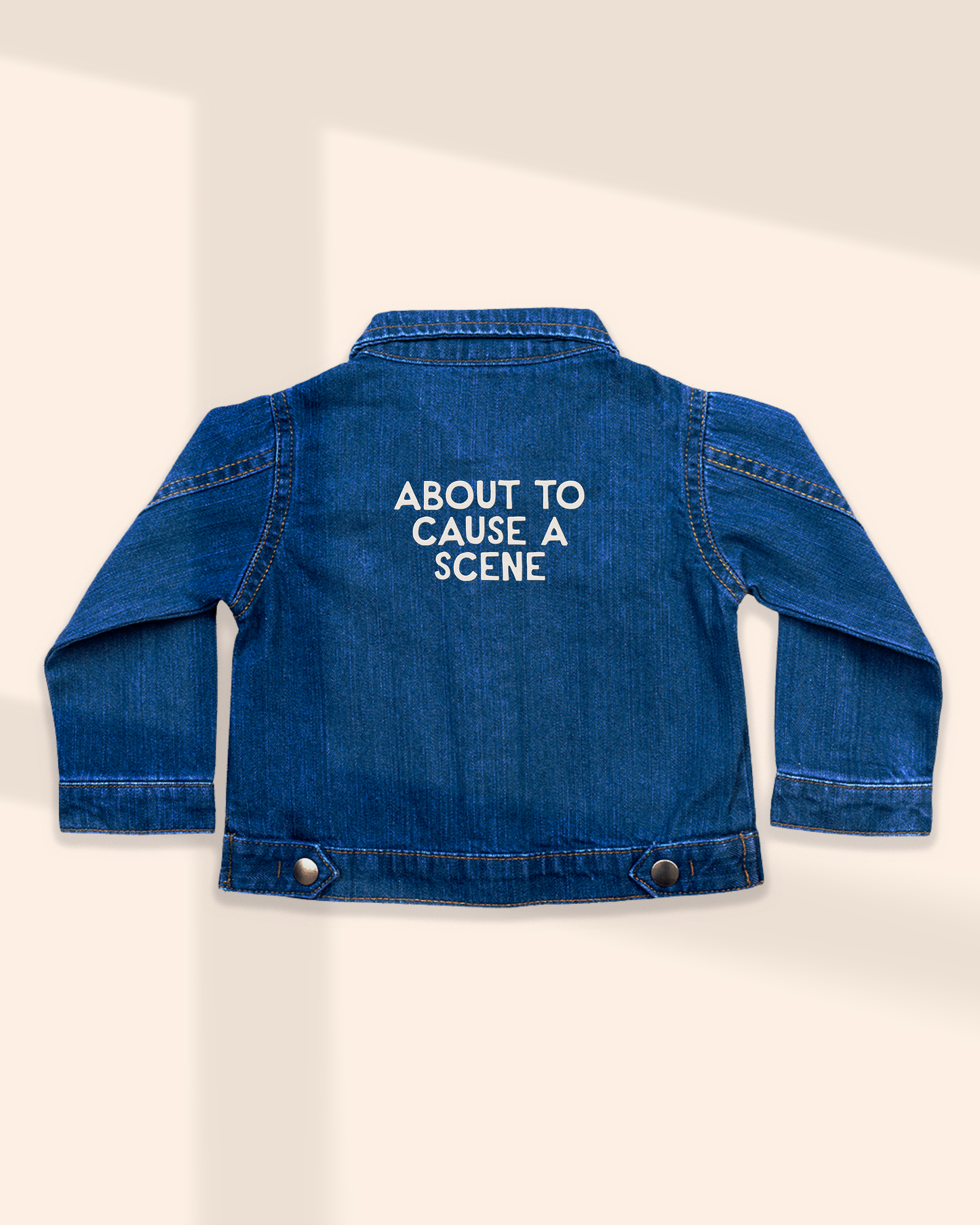 Embroidered Denim Jacket | About To Cause A Scene