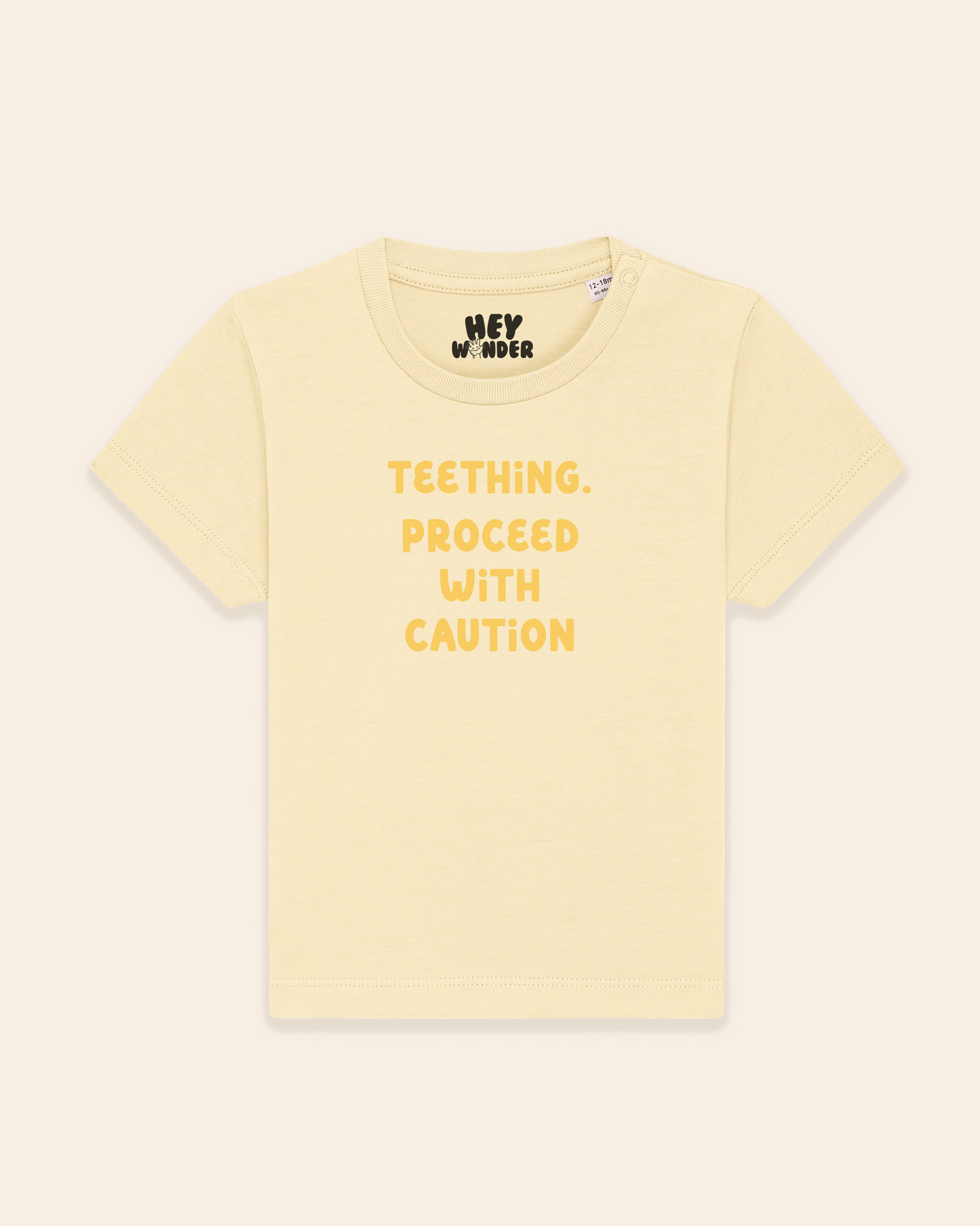 Baby T Shirt | Teething. Proceed With Caution