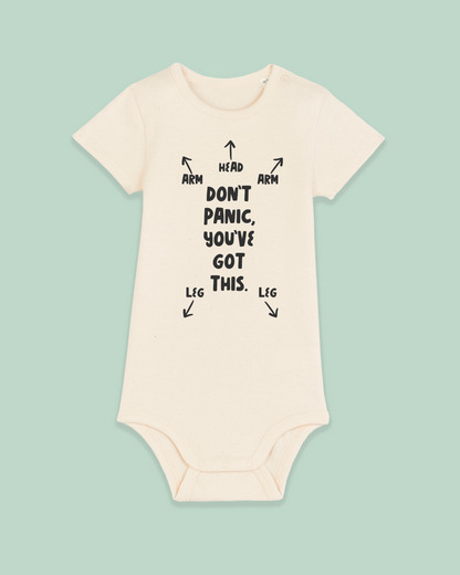 Baby Bodysuit | Don't Panic You've Got This