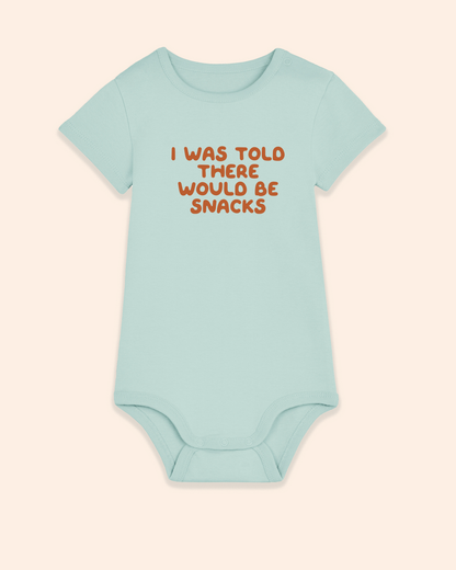 Baby Bodysuit | I Was Told There Would Be Snacks